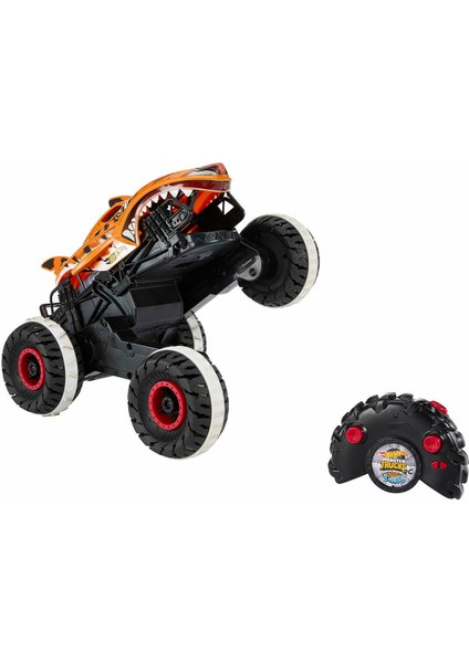 HGV87 Hot Wheels R/c Monster Trucks Durdurulamaz Tiger Shark