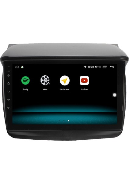 Mitsubishi L200 Android 13 Multimedya Carplay 4gb RAM+64GB HDD 2007-2014 Navigasyon Ekran