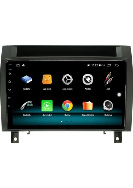 Mercedes Universal Android 13 Multimedya Carplay 4gb RAM+64GB HDD Navigasyon Ekran
