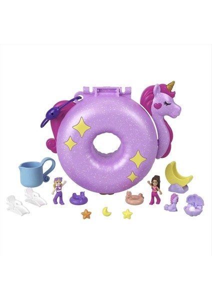 HKV34 Polly Pocket Unicorn Temalı Oyun Seti [mustazen]