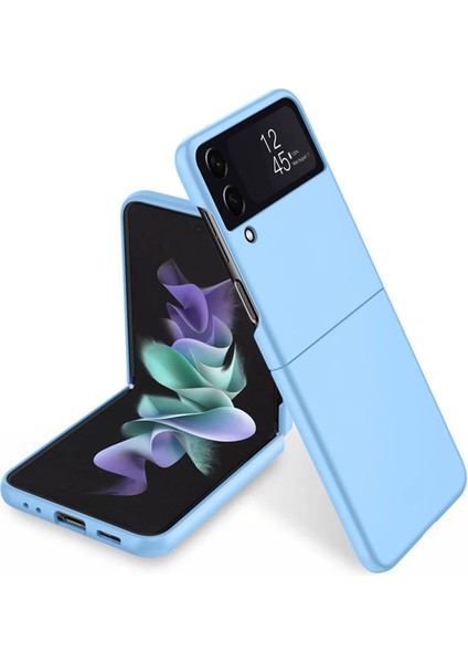 Samsung Galaxy Flip4 Için Mat Yüzey Sert Plastik Kılıf - AL8848