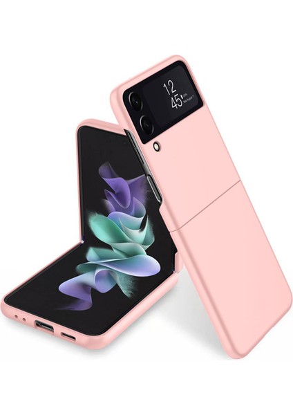Samsung Galaxy Flip4 Için Mat Yüzey Sert Plastik Kılıf - AL8848