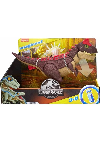 HML42 Imaginext™ Jurassic World™ Spike Strike™ Carnotaurus [mustazen]