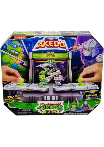 AKT01000 Akedo Tmnt Arena Oyun Seti 15262 [mustazen]
