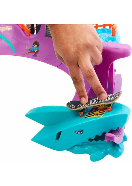 HMK01 Hot Wheels Skate Ahtapot Kaykay Parkı Oyun Seti [mustazen]