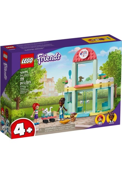 41695 Lego® Friends Evcil Hayvan Kliniği, 111 Parça +6 Yaş [mustazen]