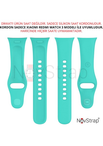 Xiaomi Redmi Watch 3 ile Uyumlu Kordon Kayış Jel Yumuşak Silikon Kordon fiyatları