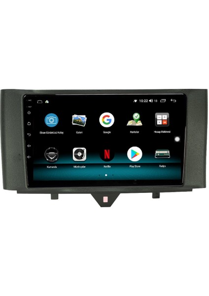 Mercedes Smart Android 13 Multimedya Carplay 4gb RAM+64GB HDD 2011-2015 Navigasyon Ekran fırsatları