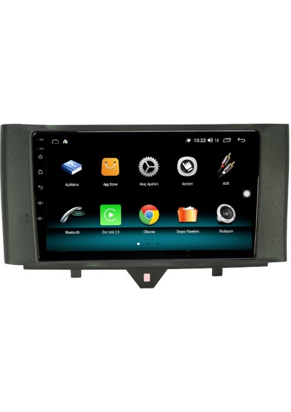 Mercedes Smart Android 13 Multimedya Carplay 4gb RAM+64GB HDD 2011-2015 Navigasyon Ekran indirimleri