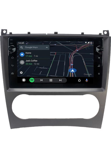 Mercedes Clk W208 Android Multimedya Carplay Oem 4gb RAM+64GB HDD Navigosyan Tuşlu Ekran fiyatları