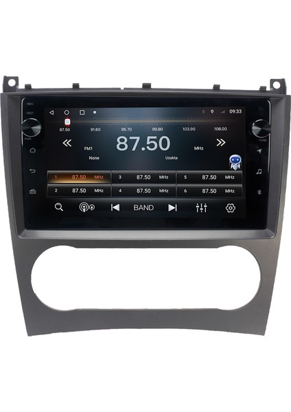 Mercedes Clk W208 Android Multimedya Carplay Oem 4gb RAM+64GB HDD Navigosyan Tuşlu Ekran modelleri