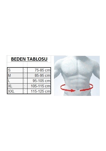 Örme Lumbosakral Korse Destekli Kemerli Ortopedik Elastik Kumaş Terletmez Ao-89