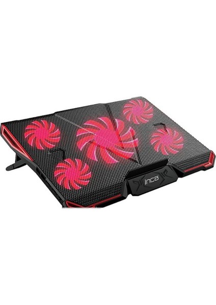 Arrax INC-619TGS 5xfan 2x USB LED Notebook Soğutucu