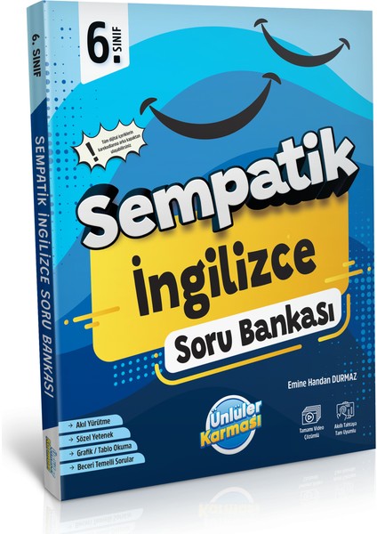 6. Sınıf Sempatik İngilizce Soru Bankası