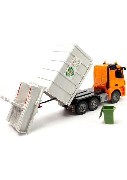 E560-003 Kumandalı Şarjlı Çöp Kamyonu 1:20 -Vardem