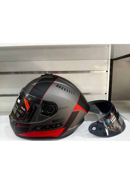 Kask Draken S Mp4 C5 Mat Red/titanyum