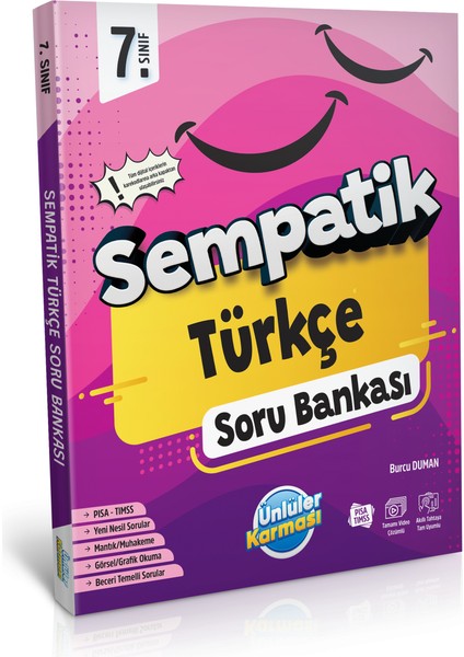 7. Sınıf Sempatik Türkçe Soru Bankası