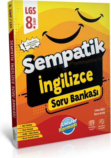 Ünlüler Karması 8. Sınıf Sempatik İngilizce Soru Bankası