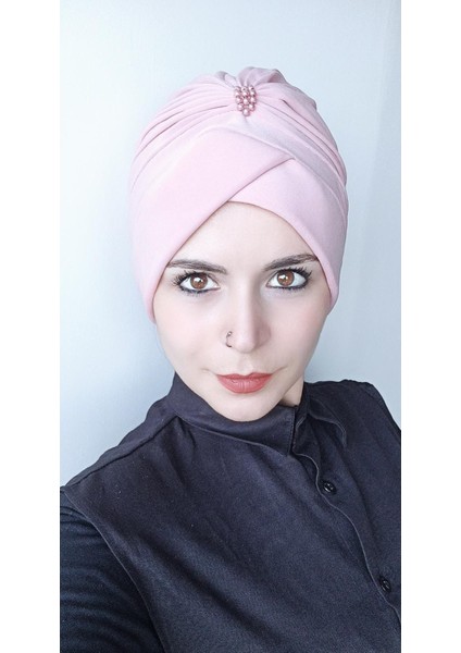 Kadın Tesettür Taş Detaylı Bone