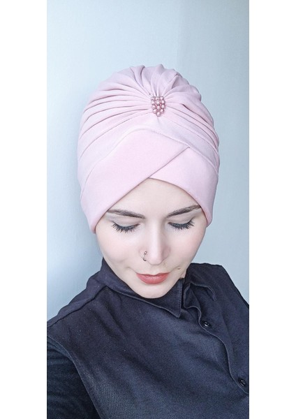 Kadın Tesettür Taş Detaylı Bone fiyatları