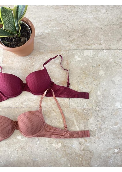 2'li Ekonomik Paket Double Push Up Dolgulu Destekli Siyah Beyaz indirimleri