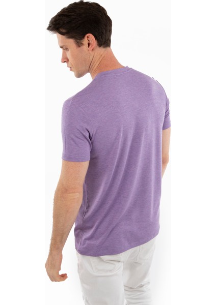 - V Yaka Kısa Kollu Likralı Viskon Erkek T-Shirt modelleri