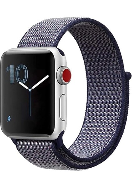 Apsuwa Apple Watch Se 44MM Kordon Cırt Cırtlı Kumaş