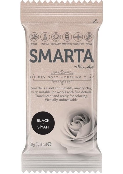 Modelleme Hamuru 100 Gr. Siyah