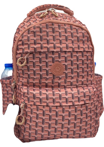 Saten Su Geçirmez Kumaş Unisex Okul Sırt Çantası 20289 fiyatları
