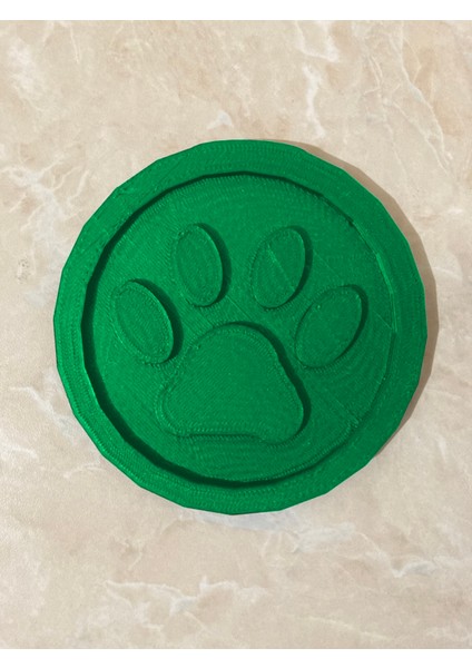 Dog Paw – Pati Bardak Altlığı Seti Plastik