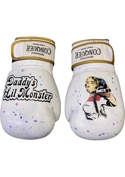 Custom Made Harley Quınn Deri Boks Eldiveni Ccmhq fiyatları