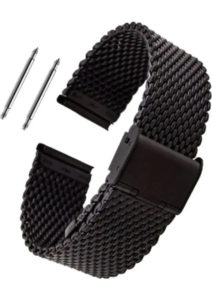 Online Kordon Huawei Watch Gt Gt2 Gt2 Pro Uyumlu Classic 22MM Çelik Hasır Örgü Kordon 46MM