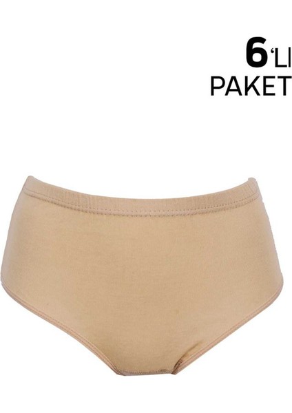 Kadın Ribana Bato Külot 6 Lı 922 | Ten