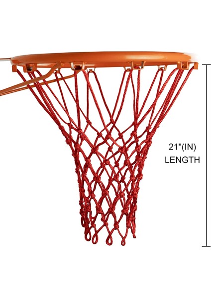 Basketbol Pota Filesi Ağı - Kırmızı 1 Adet