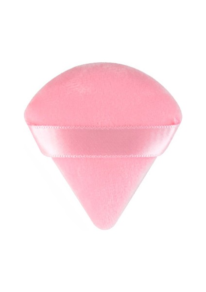 Üçgen Parmak Puf Yüz Makyaj Süngeri (Yıkanabilir Kadife)