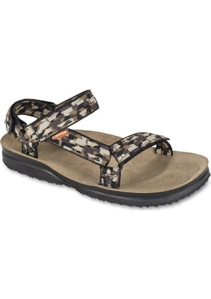 Hıke Glass Kahve Sandalet