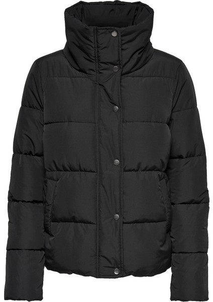 Siyah Kadın Mont Onlnewcool Puffer Jacket cc Otw