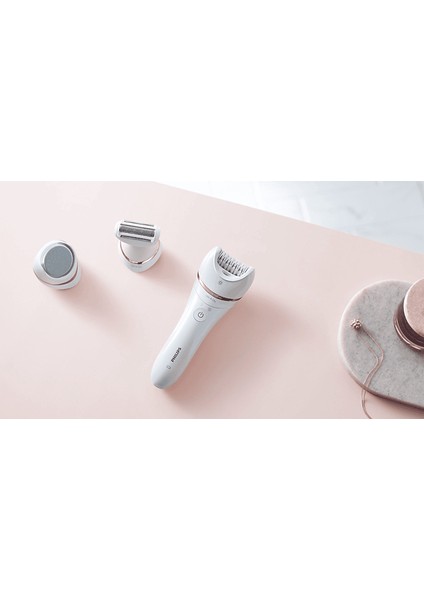 BRE730 Islak Kuru, Bacaklar, Vücut ve Ayak Epilatör