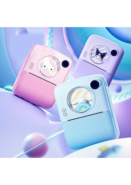 Anlık Termal Yazıcılı Dijital Çocuk Kamerası 2.0 Inç Hd 1080P Instant Photo Printer Camera Pembe fiyatları