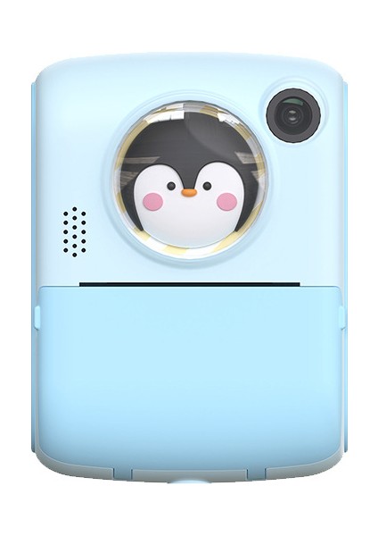 Anlık Termal Yazıcılı Dijital Çocuk Kamerası 2.0 Inç Hd 1080P Instant Photo Printer Camera Pembe modelleri