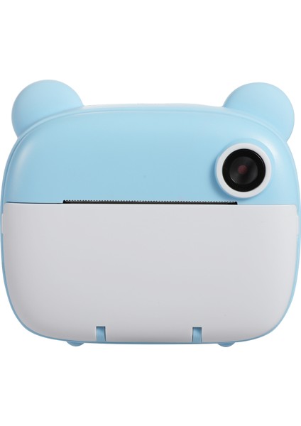 Anlık Termal Yazıcılı Dijital Çocuk Kamerası Kulaklı 2.4 Inç Hd Photo Printer Camera Mavi fiyatları