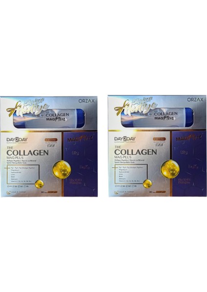 The Collagen Mag Plus 30 Saşe+Shaker Hediyeli X2