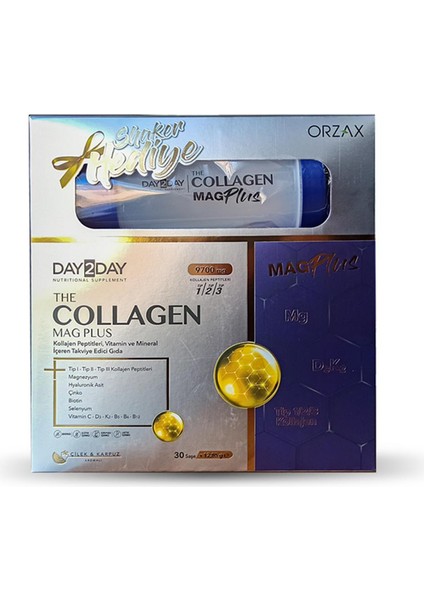 The Collagen Mag Plus 30 Saşe+Shaker Hediyeli