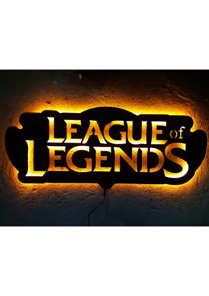 League Of Legends Led Duvar Aydınlatması