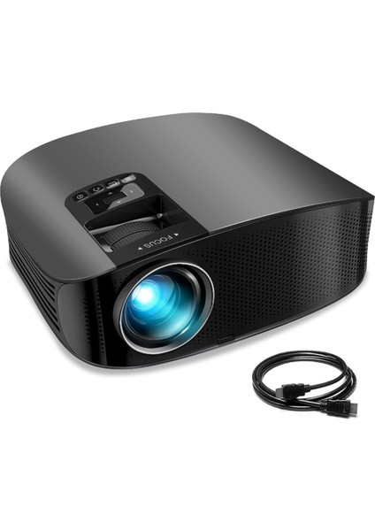 Projektör, 1080P - 12000L Dış Mekan Video Projektörü, 230 Inc