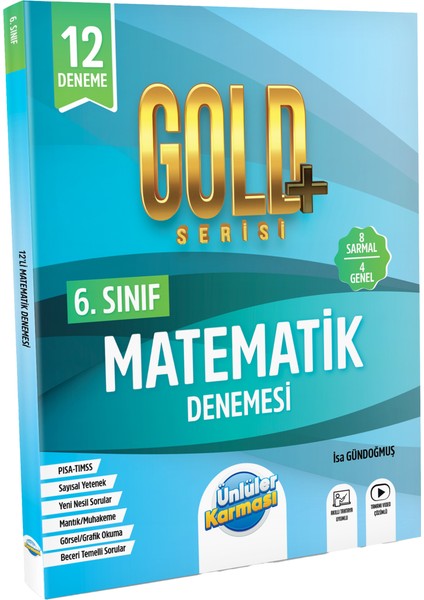 6. Sınıf Gold Serisi Matematik Denemesi