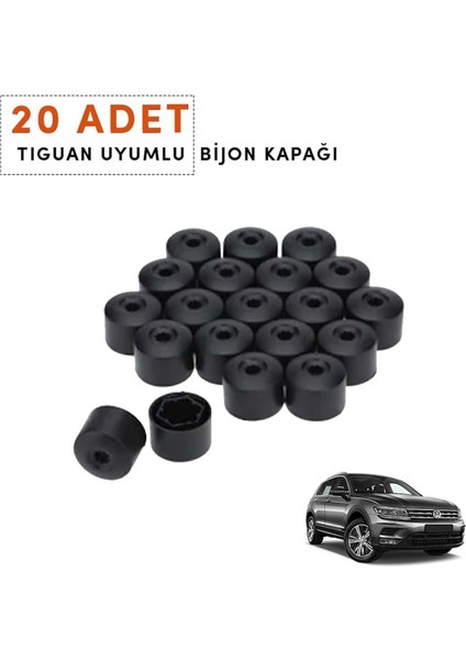 Tiguan 2008-2018 Bijon Kapağı (20 Adet) 1K0601173