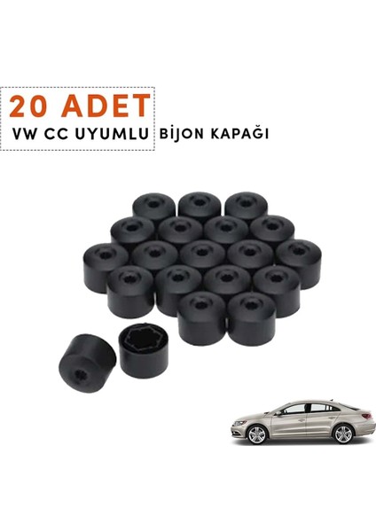 Vw cc 2012-2018 Bijon Kapağı (20 Adet) 1K0601173