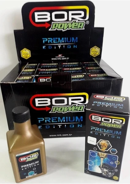 Bor Power Premium Edition Motor Yağ Katkısı 200 ml x 12 Adet