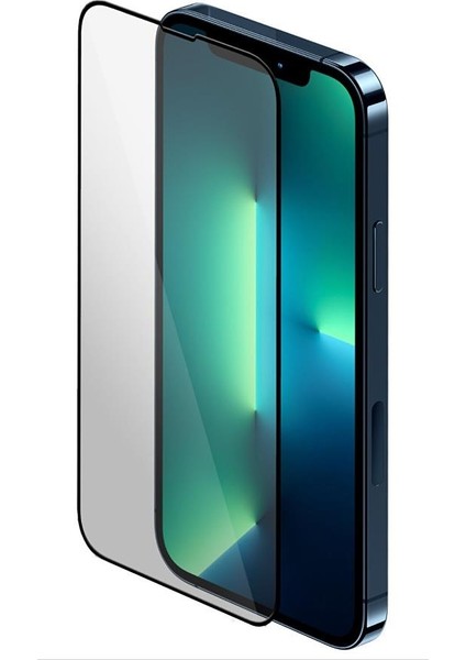 iPhone 15 Pro Max Uyumlu (15 Pro Max) Warrior Glass Tam Kaplama Temperli Cam Ekran Koruyucu